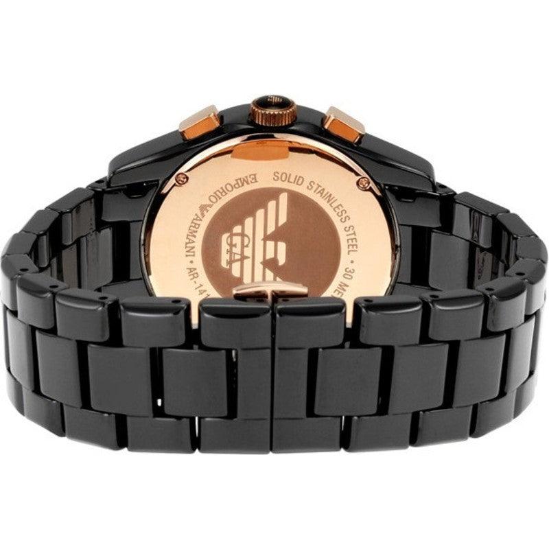 Ceramica AR1410 Men's Chrono XL Black Watch - Obeezi.com