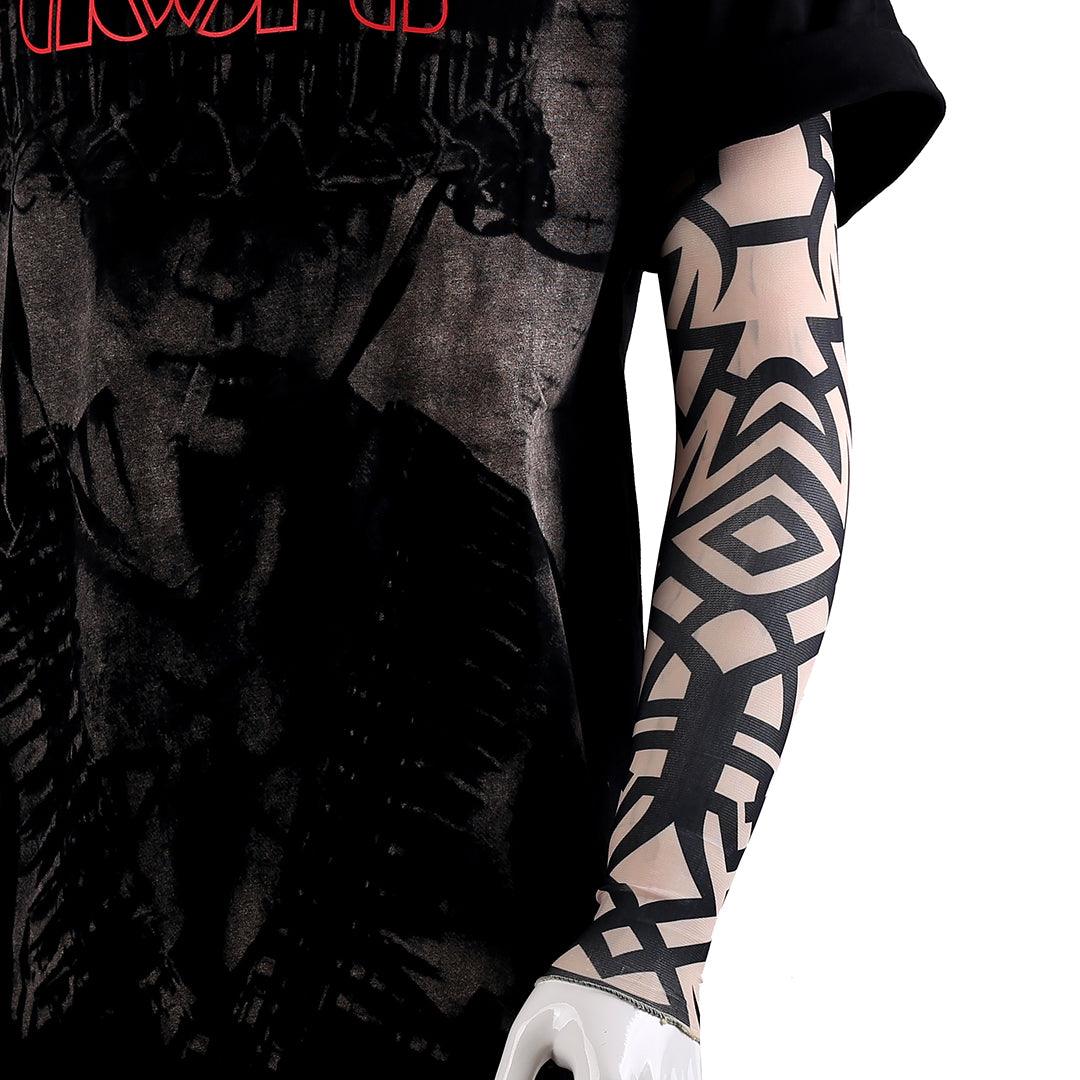 Elastic Tattoo Sleeve-Brown - Obeezi.com