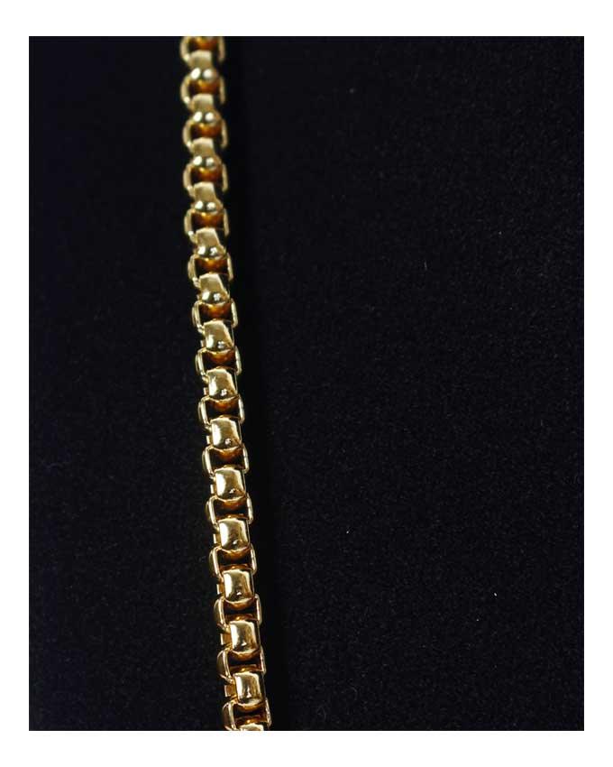 Gold Pattern Necklace - Obeezi.com