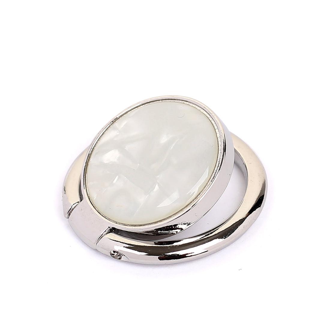 Magnet Silver Plain Ring Phone Holder - Obeezi.com