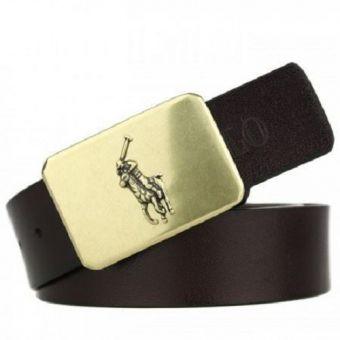 RL Leather Belt - Black - Obeezi.com