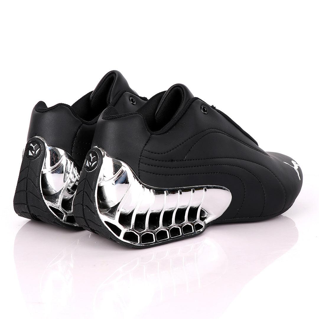 Silver Puma Future Super GT Sneakers -Black - Obeezi.com