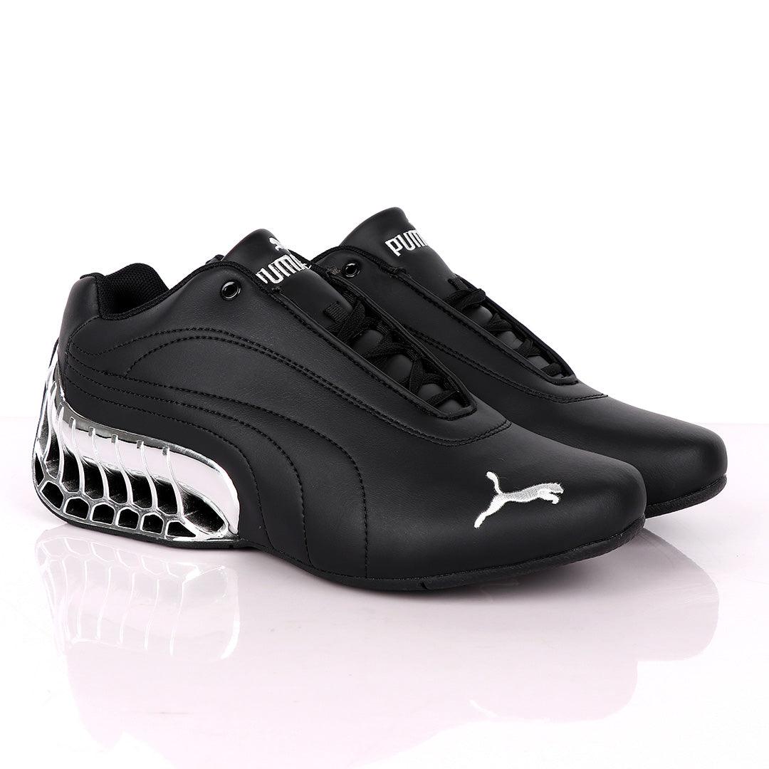 Silver Puma Future Super GT Sneakers -Black - Obeezi.com