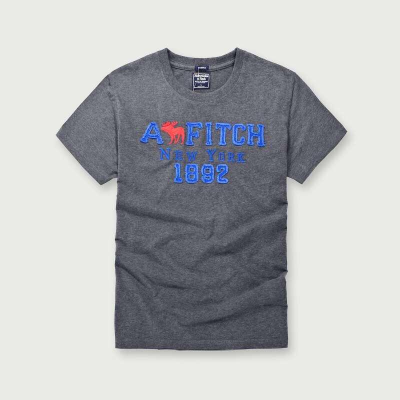 A &Fitch Classic 1892 NY Grey T shirt - Obeezi.com