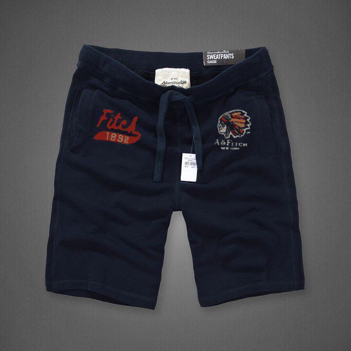 A&Fitch New York Classic Crested Navy Blue Short - Obeezi.com