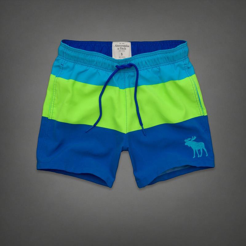 Abercrombie & Fitch Classic Swim Shorts Blue - Obeezi.com