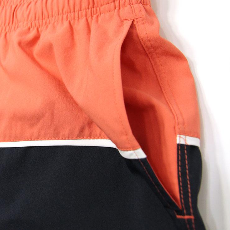 Abercrombie and Fitch Men Swimming Short Black and Orange - Obeezi.com
