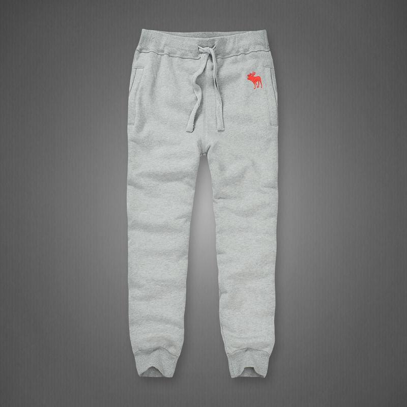 Abercrombie And Fitch Red Bull Logo Double-Knit Joggers - Obeezi.com