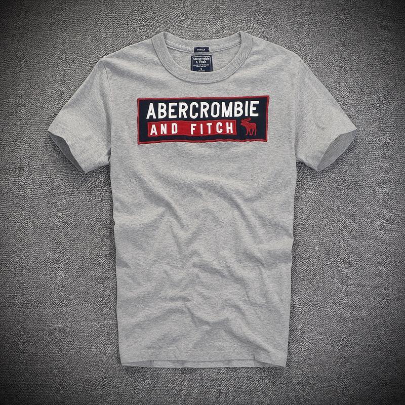 Abercrombie Fitch Classic Logo Ash T shirt - Obeezi.com