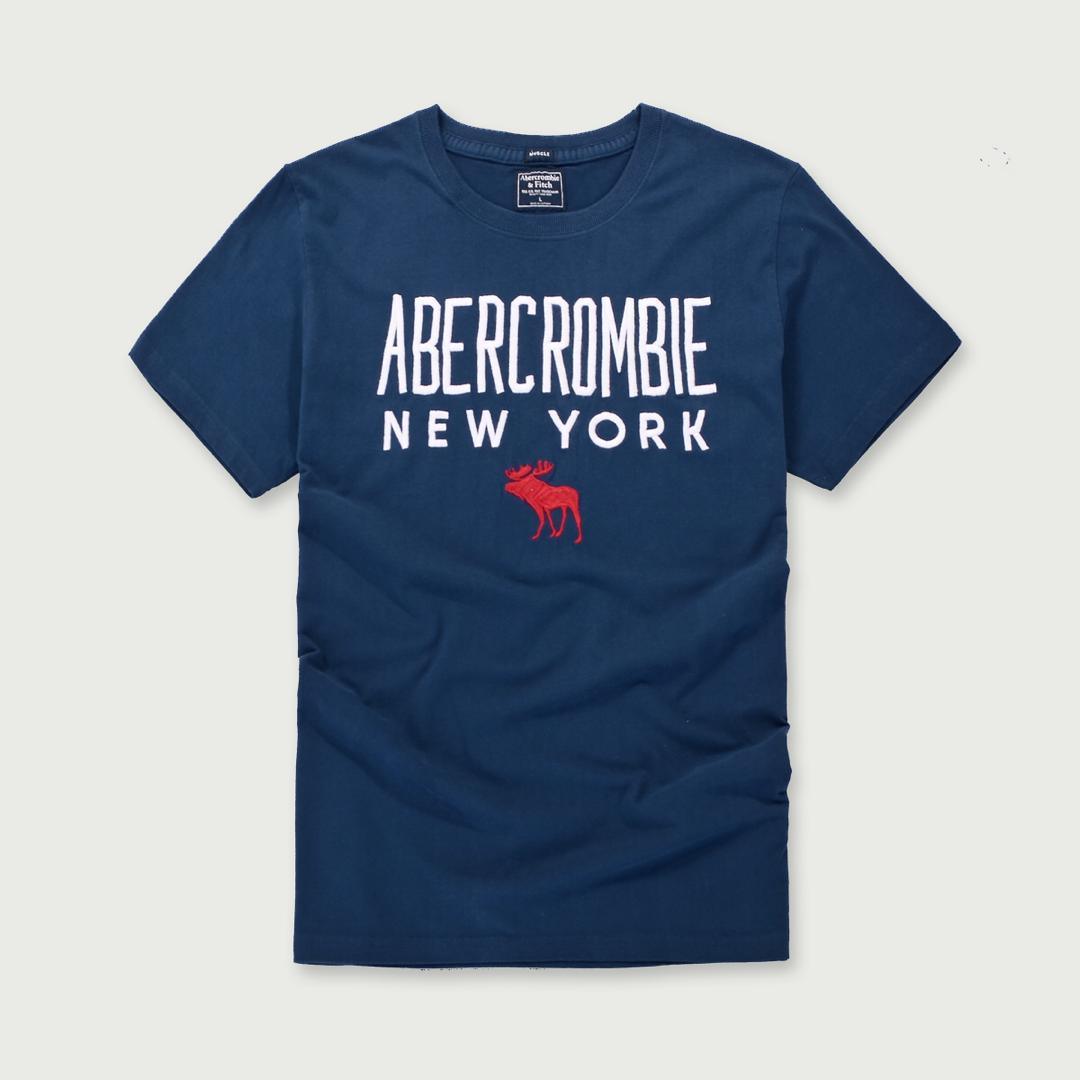 Aberrcrombie New York with Red Horse Logo-Navy Blue - Obeezi.com