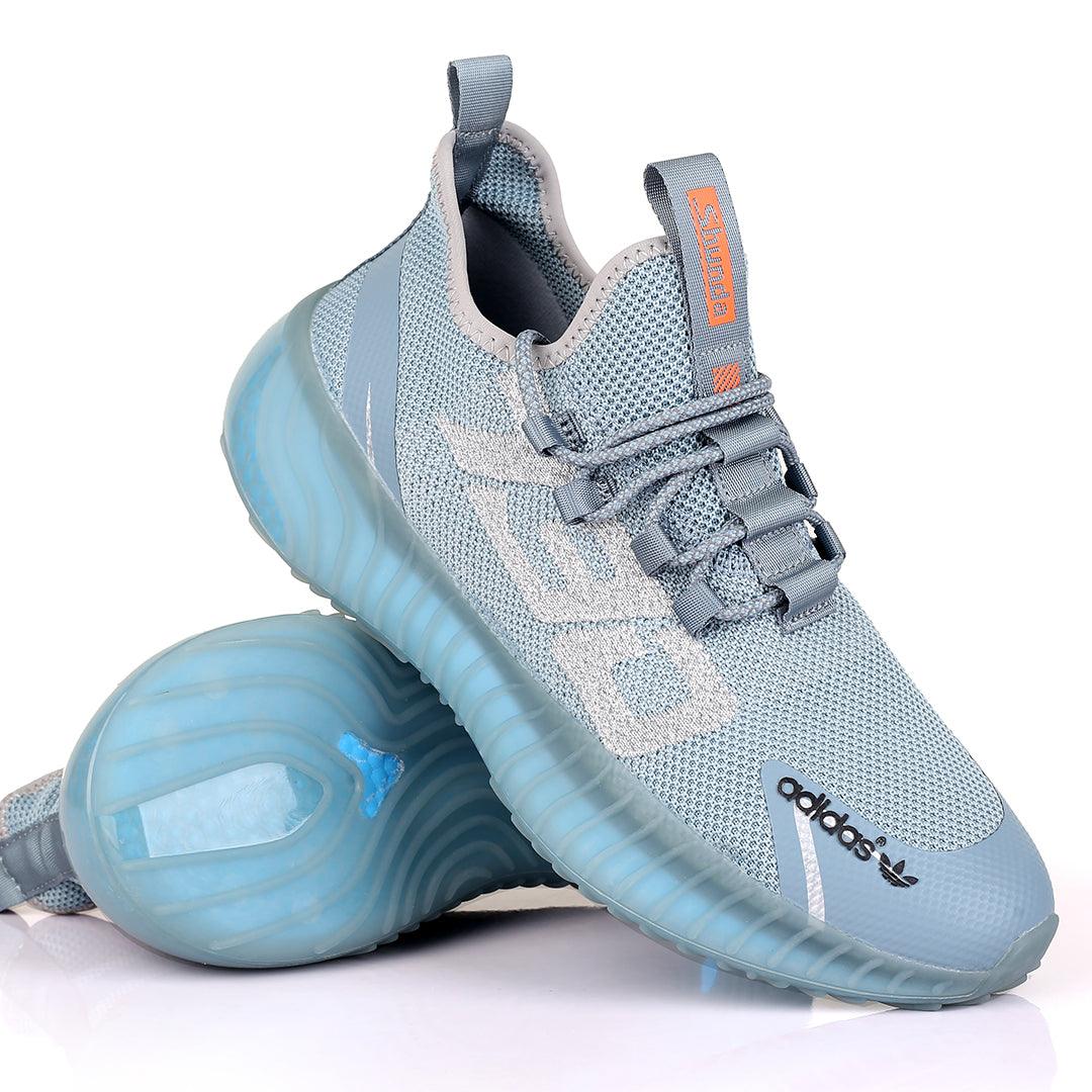 AD Gel Shunda Lightweight Lace Up Designed Running Sneakers - Blue - Obeezi.com