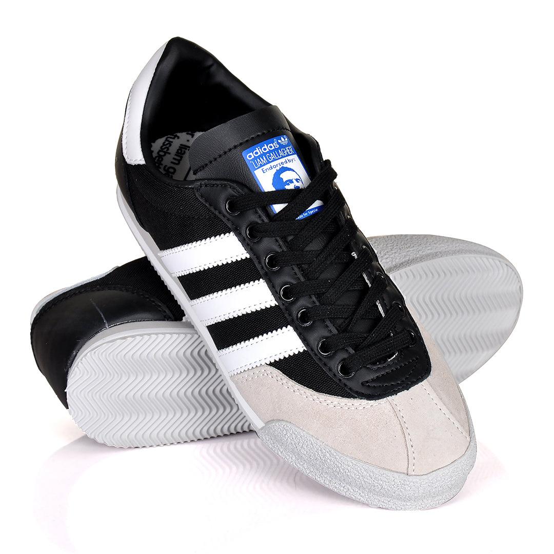 AD Samba OG 3 Stripes Low Sneakers- Black Beige - Obeezi.com