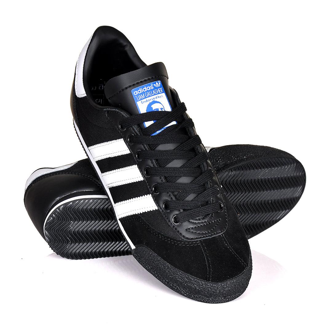 AD Samba OG 3 Stripes Low Sneakers- Black - Obeezi.com