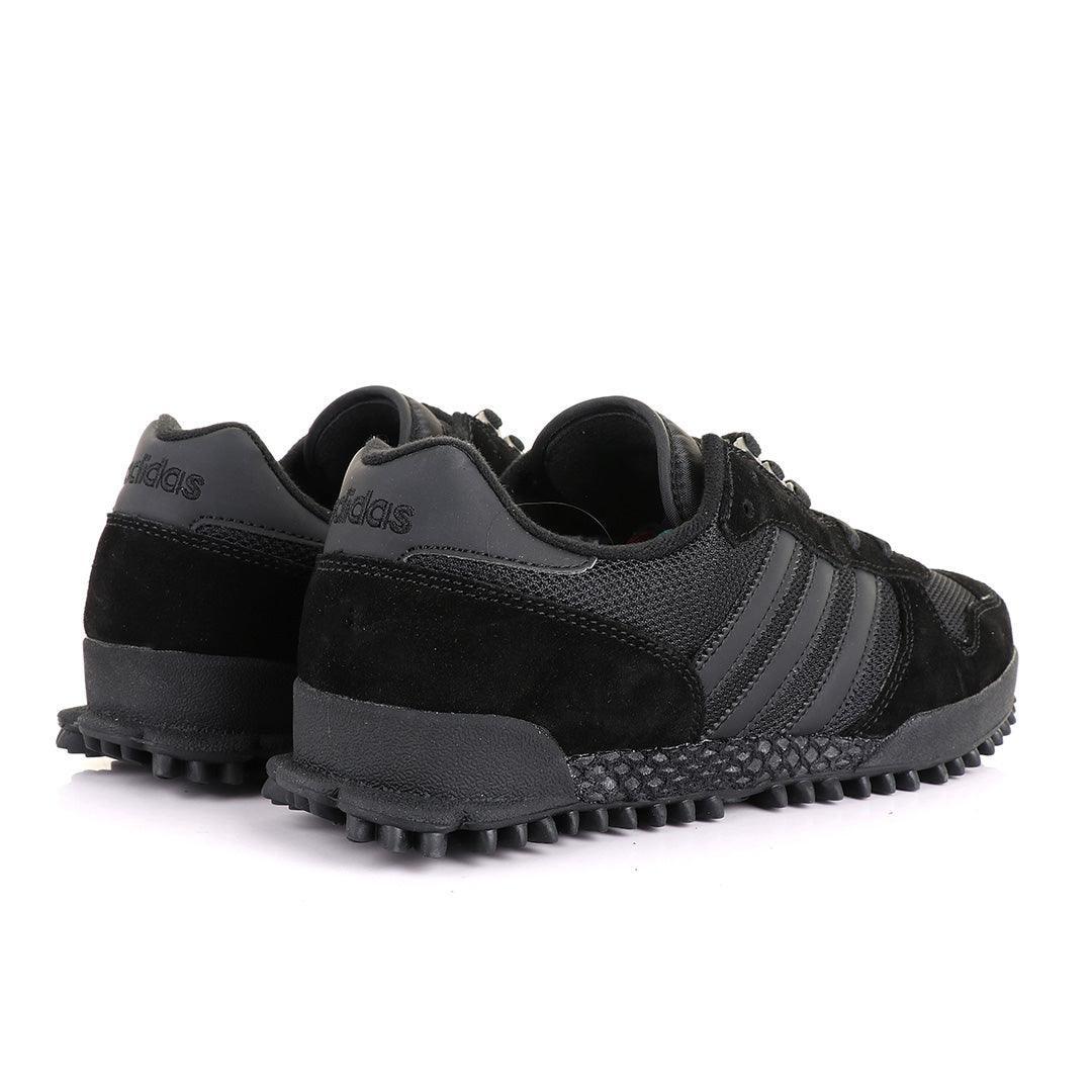 Ad Simplified Fabric Black And Grey Sneakers - Obeezi.com