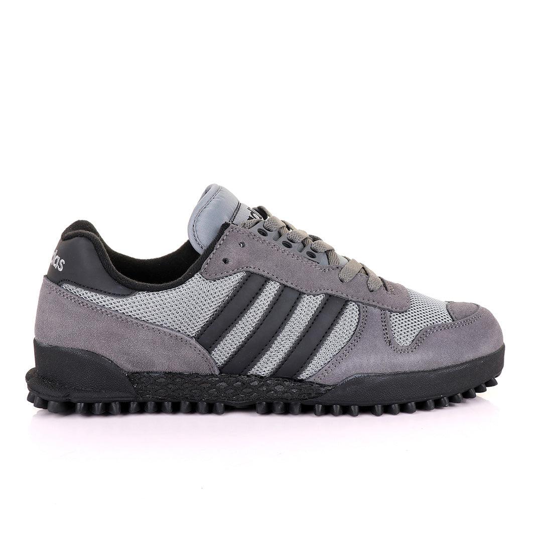 Ad Simplified Fabric Grey Sneakers - Obeezi.com