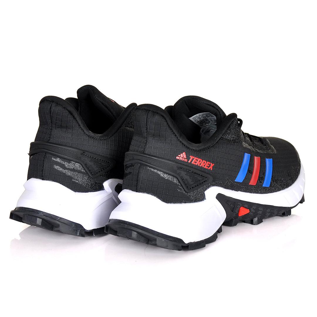 AD Terrex Daroga 3 Stripe Lines Designed Sneakers Black White - Obeezi.com