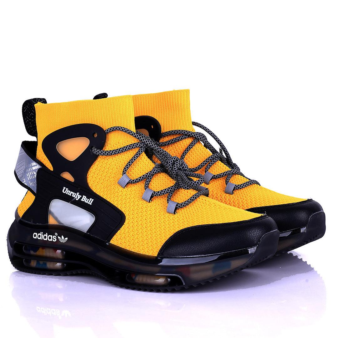 AD Unruly Bull Fashionable Trendy Sneakers- Yellow - Obeezi.com