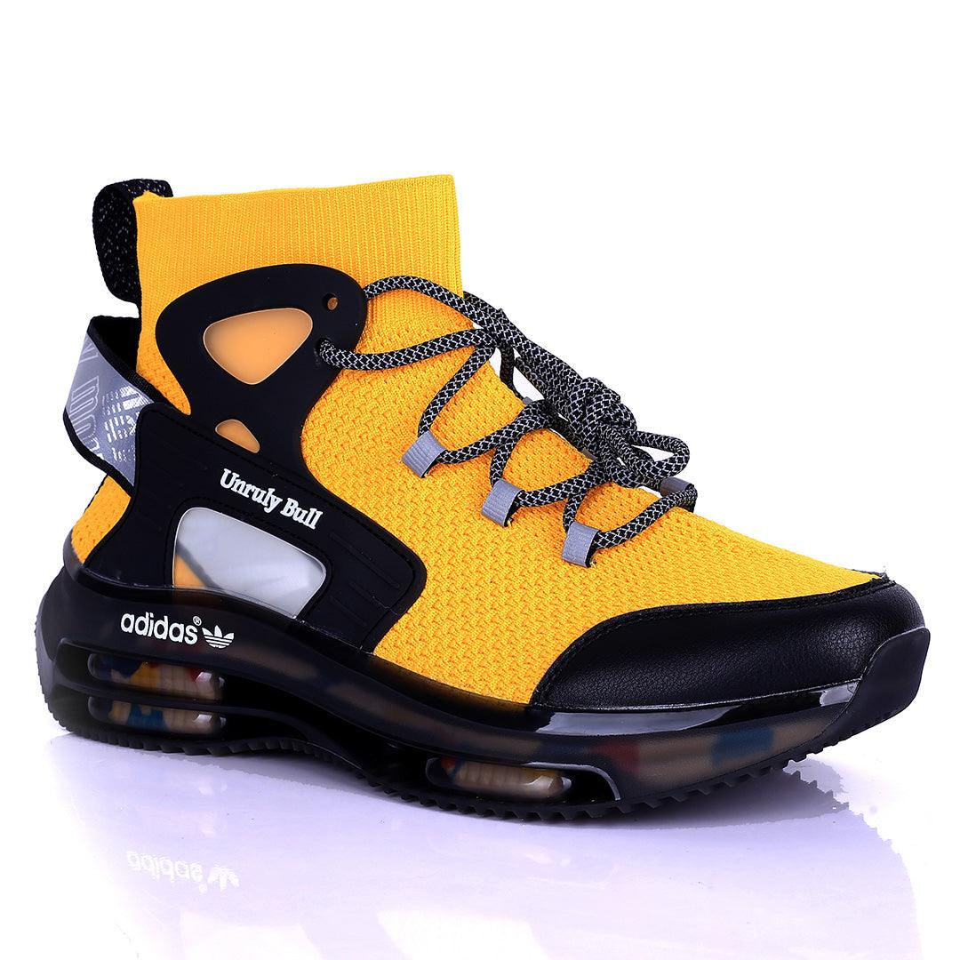 AD Unruly Bull Fashionable Trendy Sneakers- Yellow - Obeezi.com
