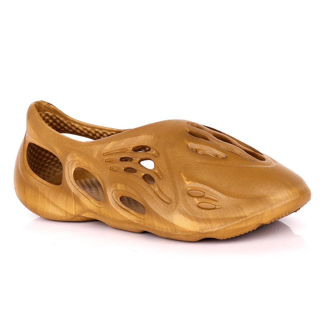 AD Yeezy Foam Runner Brown Sneakers - Obeezi.com