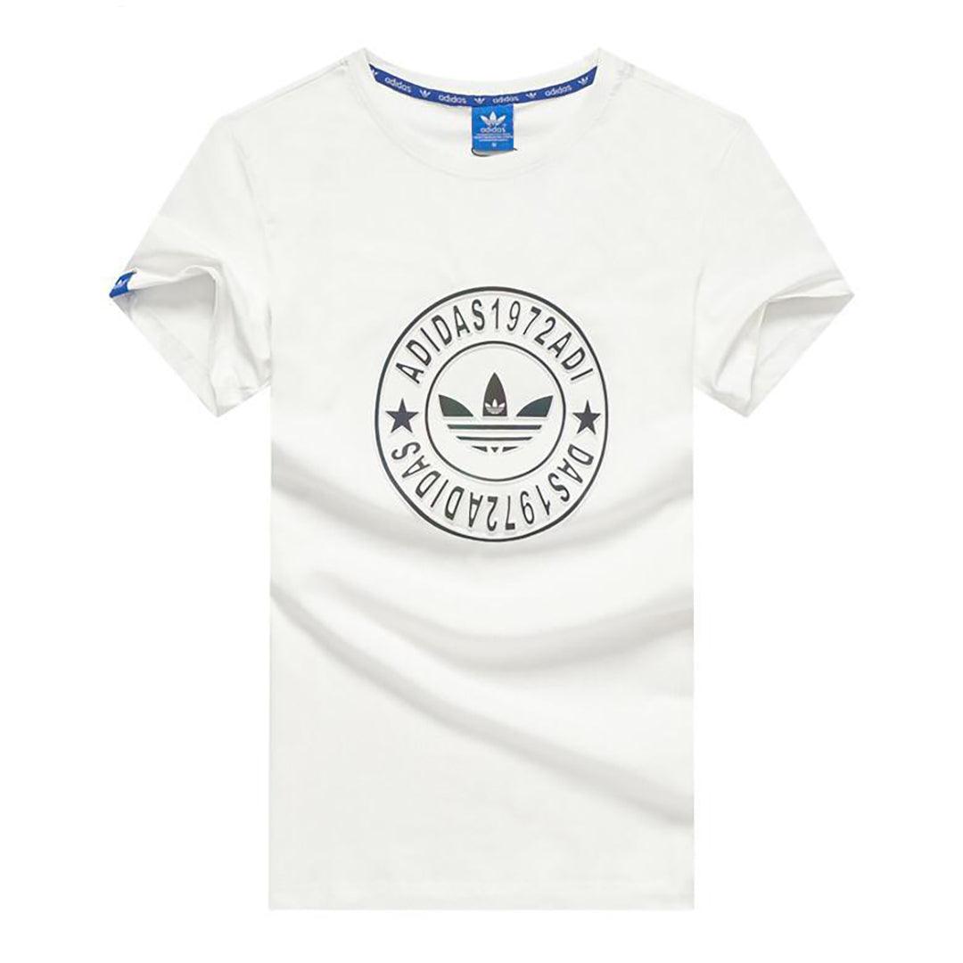 Adid Men’s Crew Neck T-Shirt – White - Obeezi.com