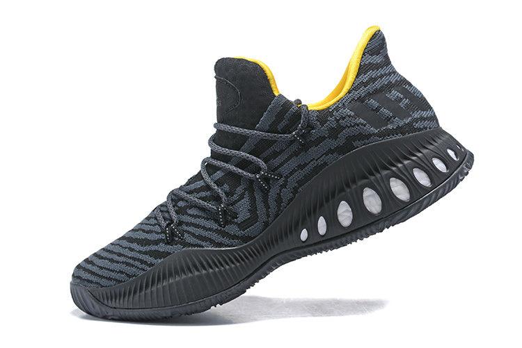 Adidas 2017 Crazy Explosive Low Primeknit Black Yellow - Obeezi.com