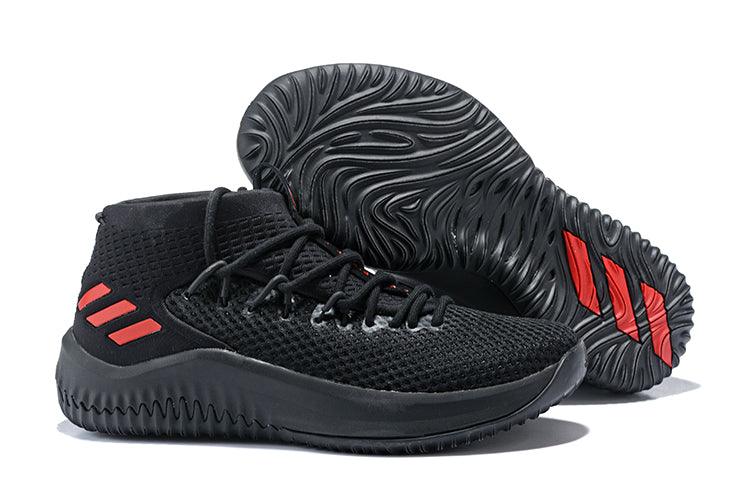Adidas 2018 Dame 4 Basketball sneaker- Black/Red - Obeezi.com