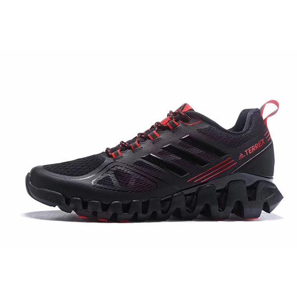Adidas 2019 Terrex Core Black Red Sneaker - Obeezi.com