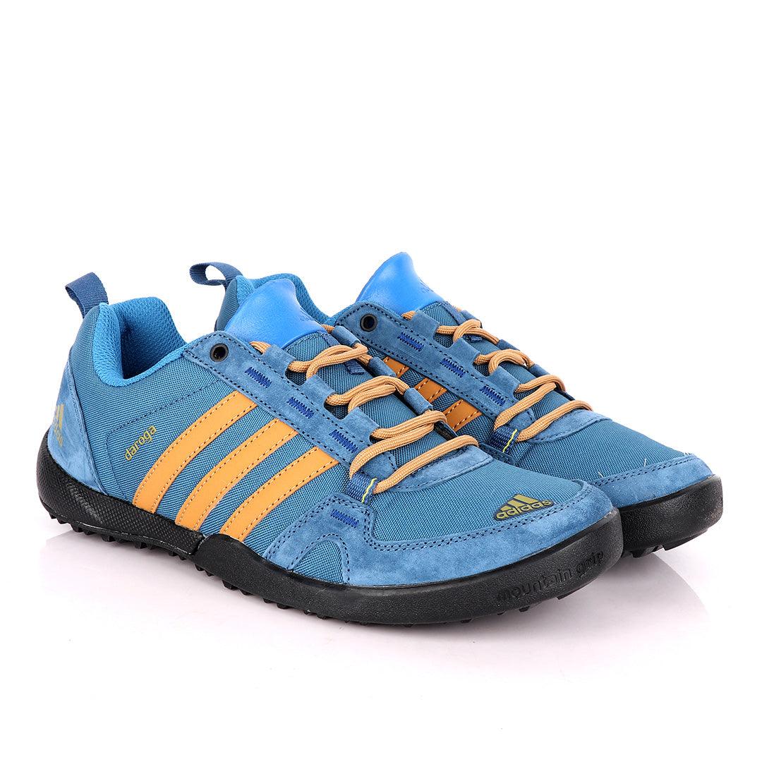 Adidas Daroga Trendy Blue And Brown Sneakers - Obeezi.com