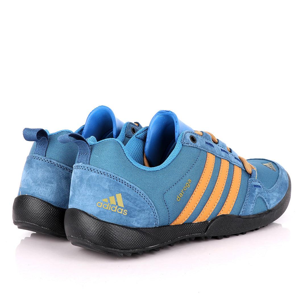 Adidas Daroga Trendy Blue And Brown Sneakers - Obeezi.com