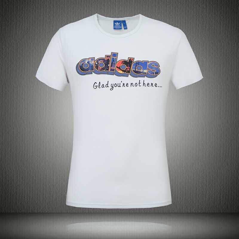 Adidas Glad You Not Here T-shirt White - Obeezi.com