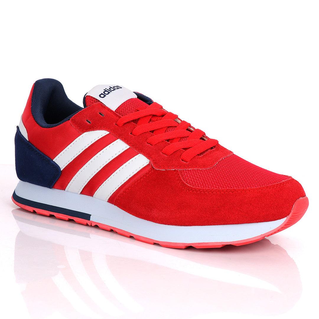 Adidas Originals Red And NavyBlue Sneakers - Obeezi.com