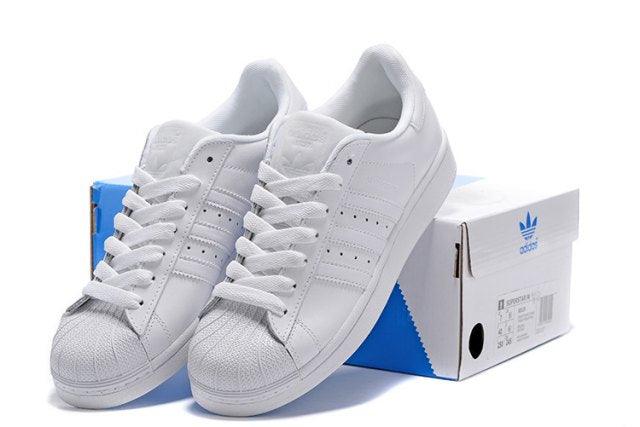 Adidas Originals Superstar 2 Leather Casual Sneakers White - Obeezi.com
