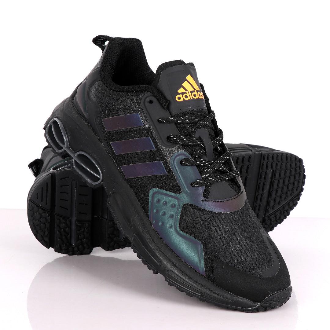 Adidas Sleek Men's Black Sneakers - Obeezi.com