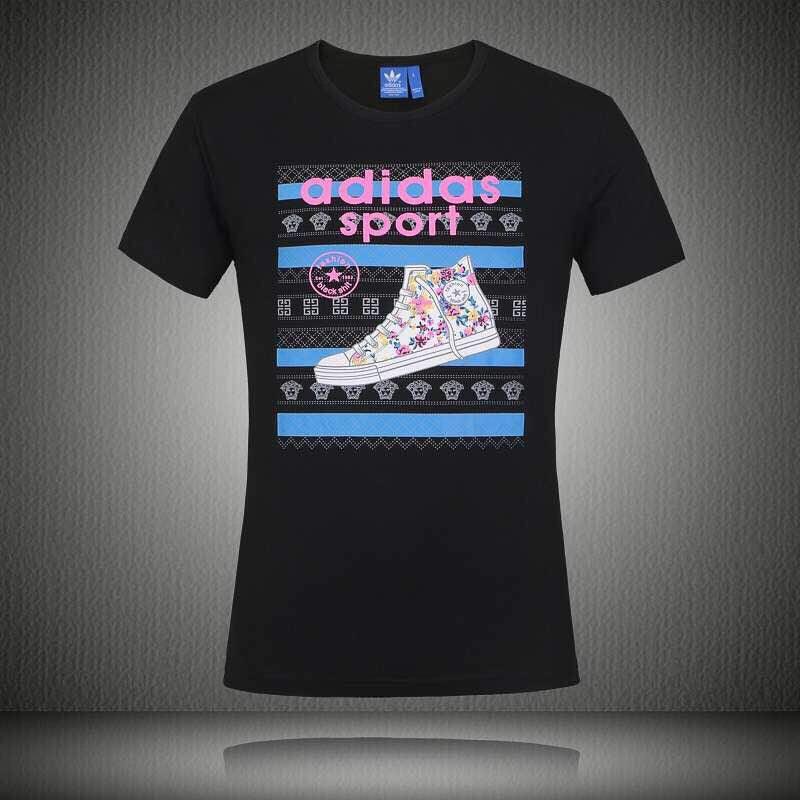 Adidas Sport Fashion Black Shit T-shirt - Obeezi.com