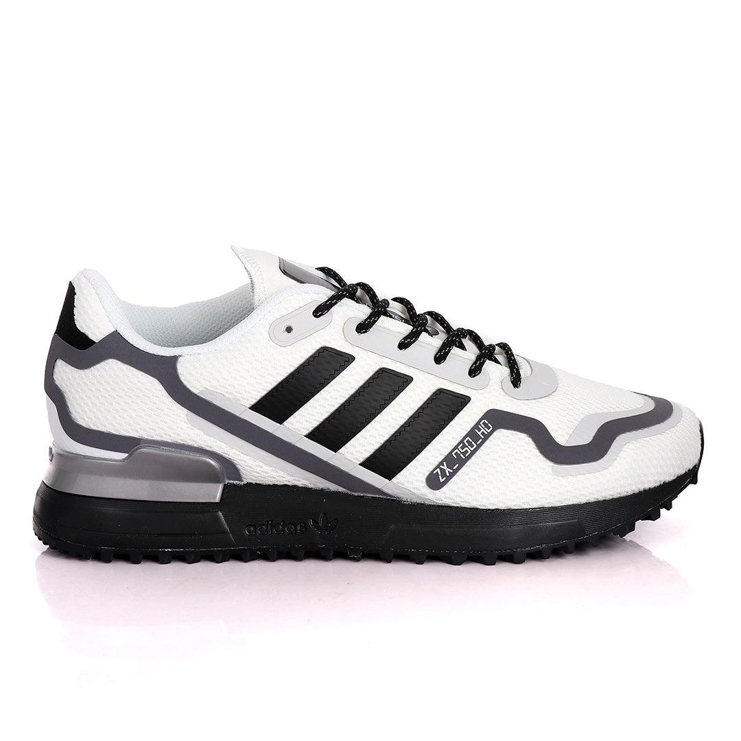 Adidas ZX 750 HD White And Grey Sneakers - Obeezi.com