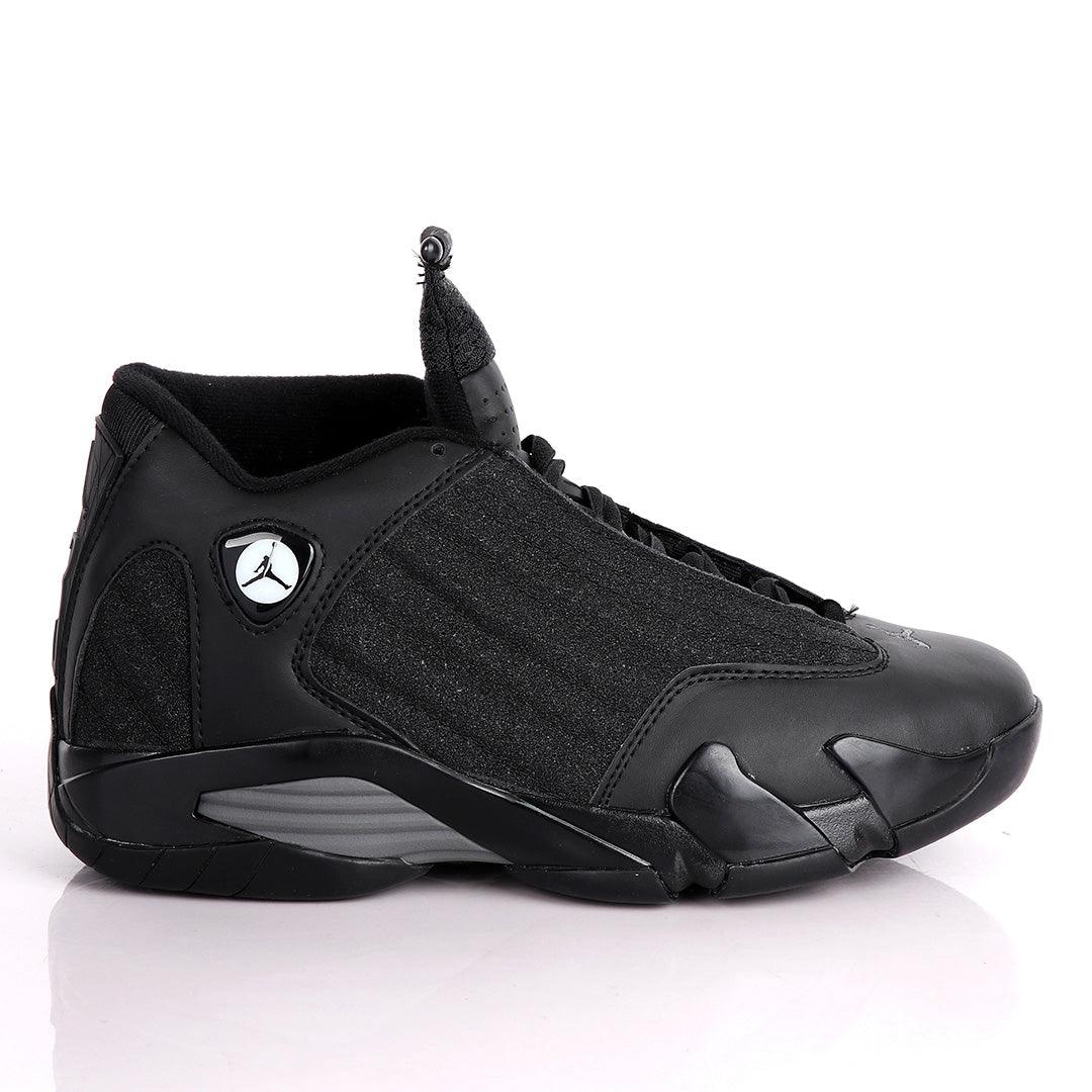 Air Jordan 14 Retro All Black Bumblebee Bourdon Sneakers - Obeezi.com