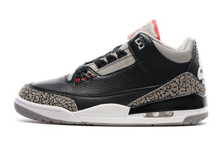 Air Jordan 3 OG Retro Black Cement Basket Ball Sneaker - Obeezi.com