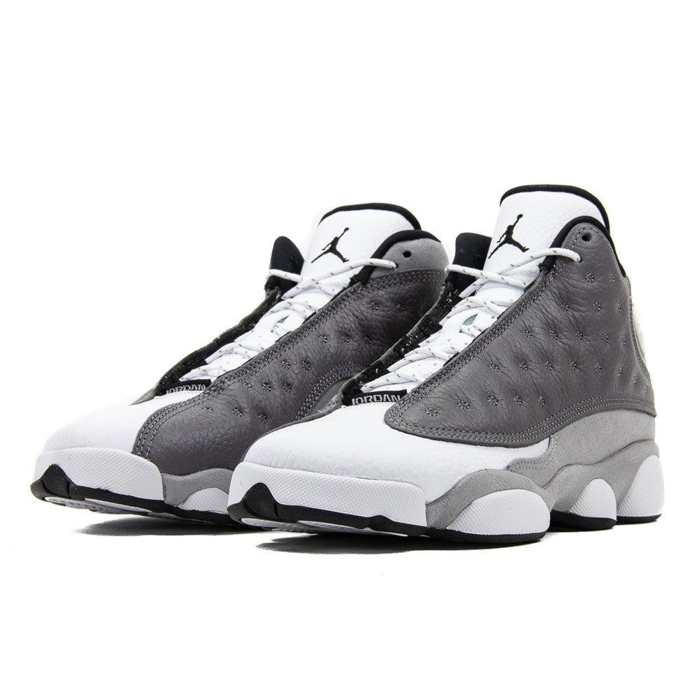 AJ 13 Retro Men's Basketball Sneakers White-Grey - Obeezi.com