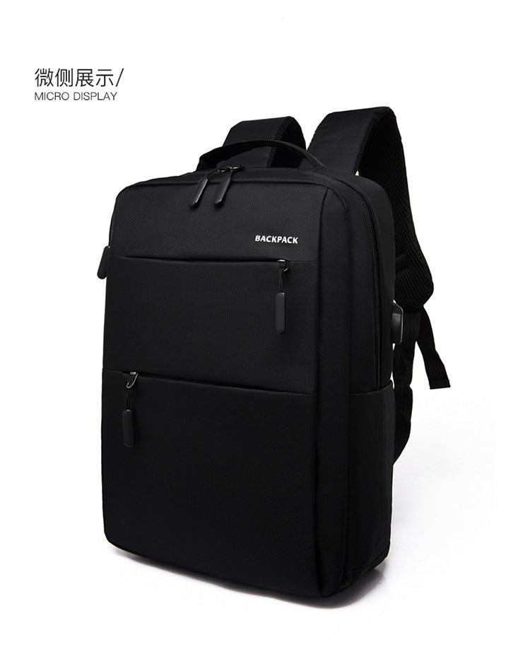 Anti-Theft Quick Response Backpack Bags With Usb Port -Black - Obeezi.com