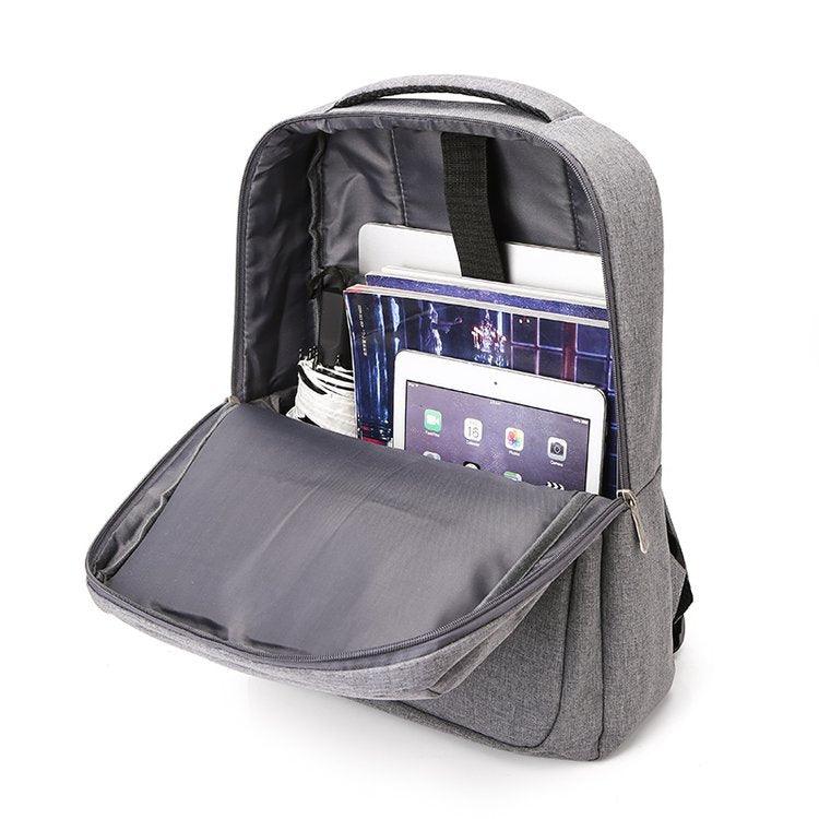Anti-Theft Smart Backpack & Laptop Outdoor Bags With Large Capacity - Grey - Obeezi.com
