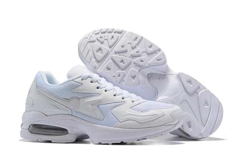Atmos Max 2 light All White Sneakers - Obeezi.com