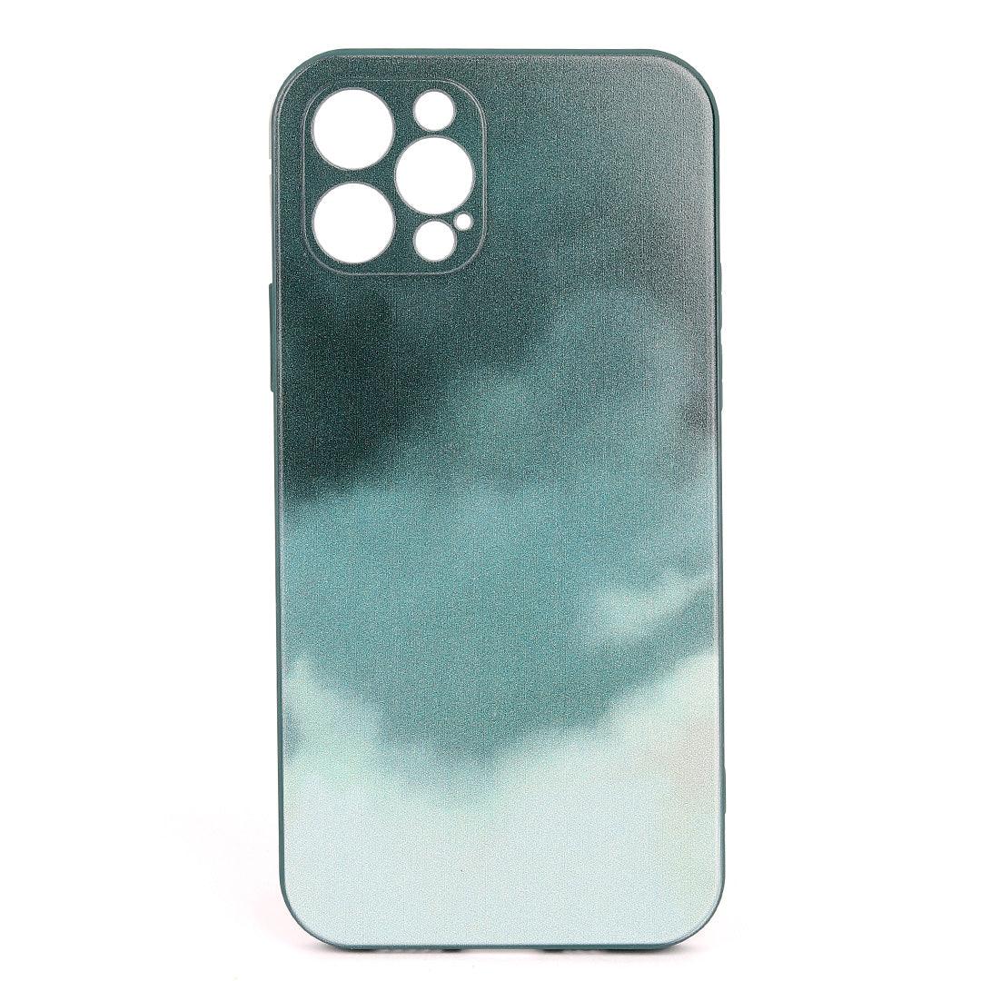 Aurora Sky Canvas Paint Designed iPhone Case-Pantone Green - Obeezi.com
