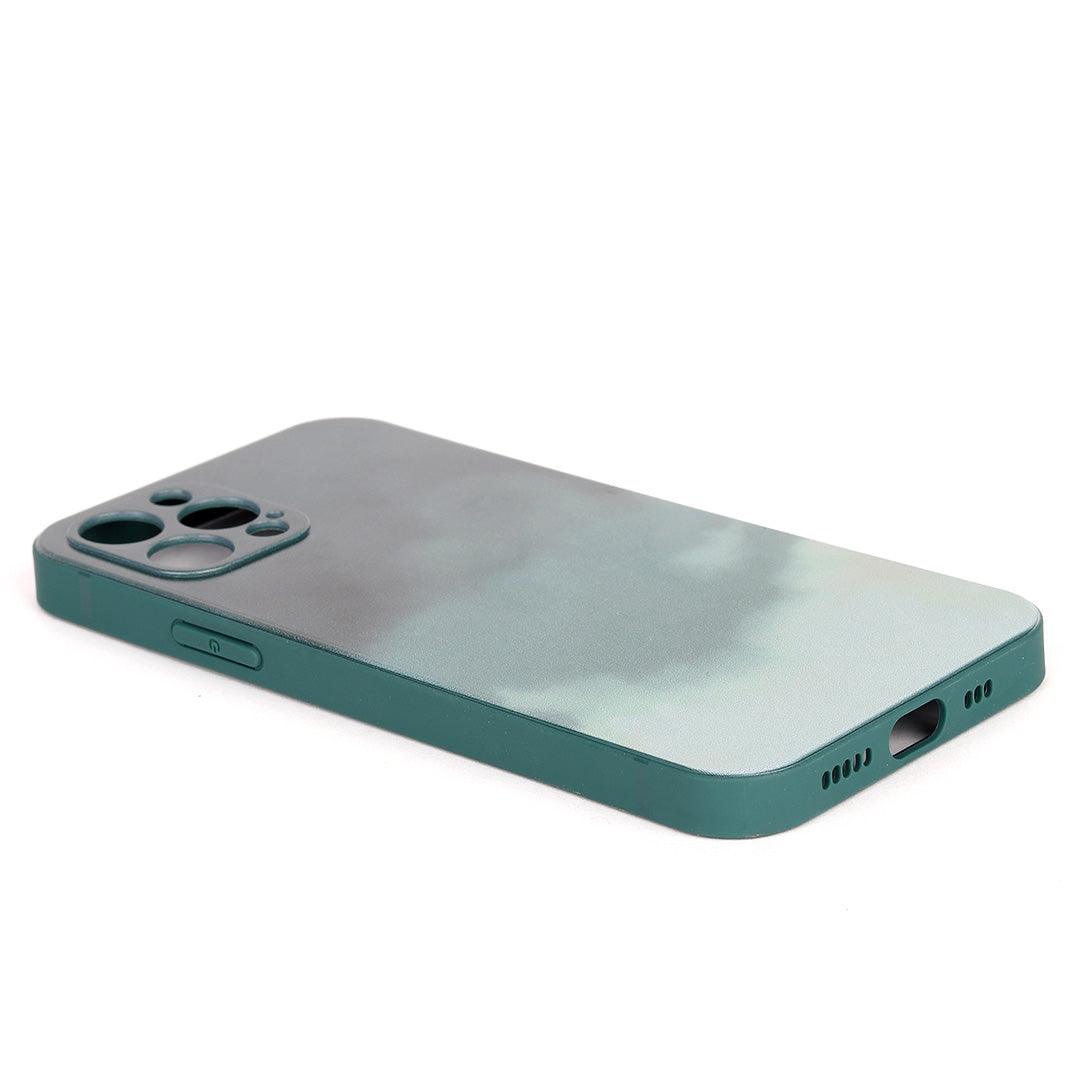 Aurora Sky Canvas Paint Designed iPhone Case-Pantone Green - Obeezi.com