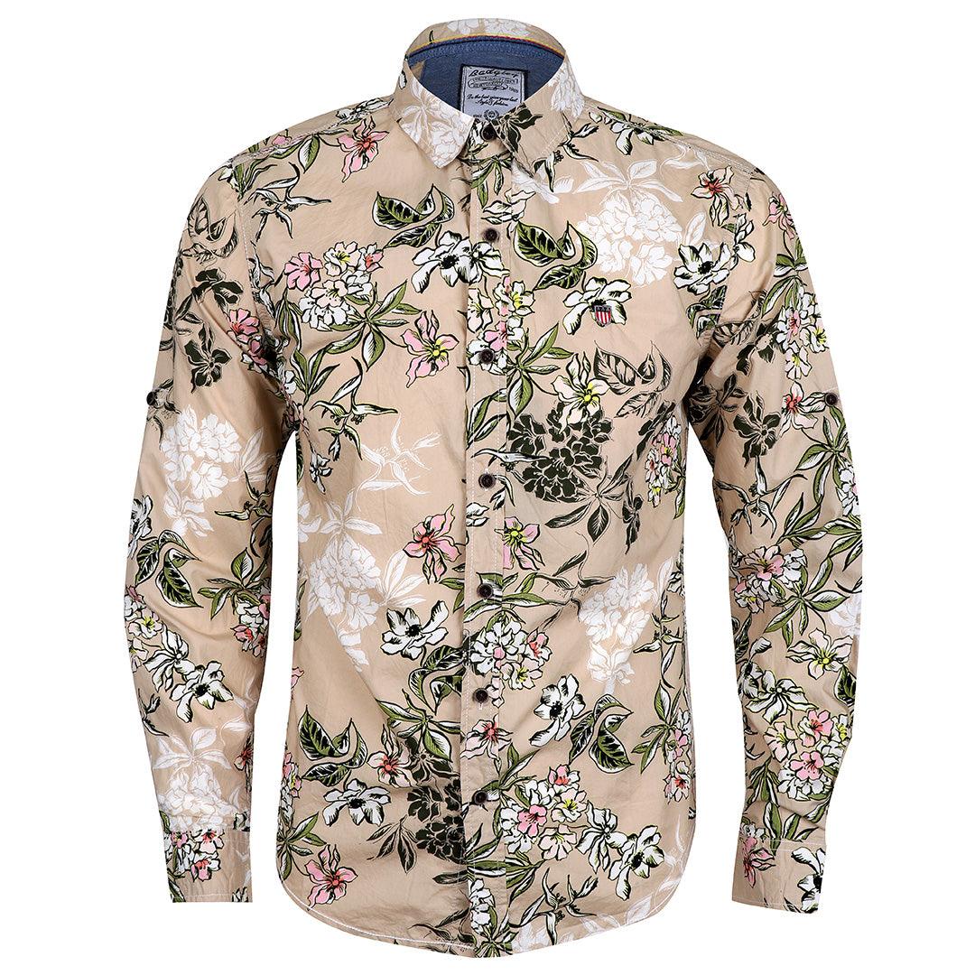 Badgley Mens Styled Flowery Shirts - Obeezi.com