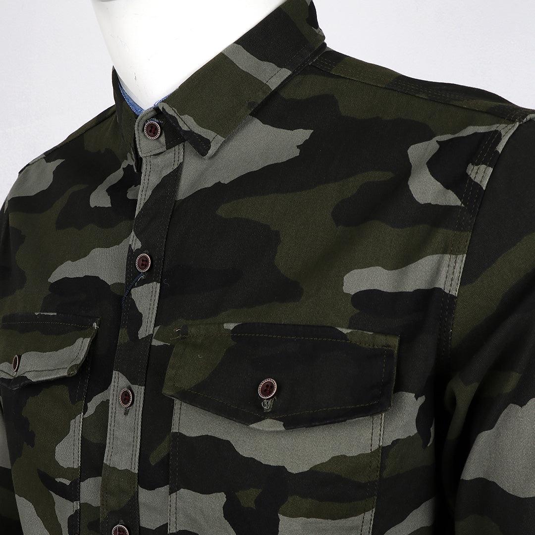 Bajieli Finest Camouflaged Well Cut Quality Shirts - Obeezi.com