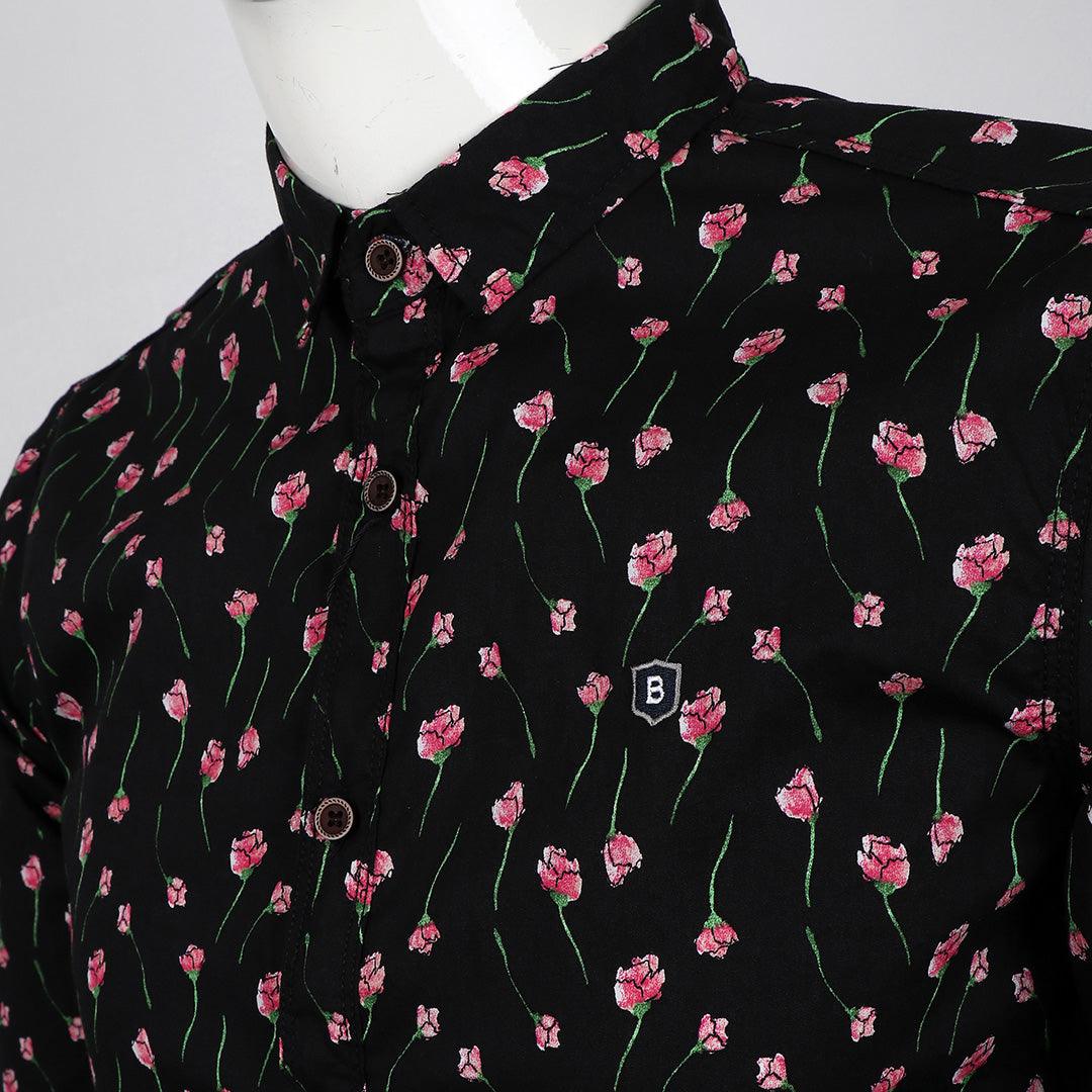 Bajieli Finest Quality Flowery Vintage Shirt New York City - Obeezi.com