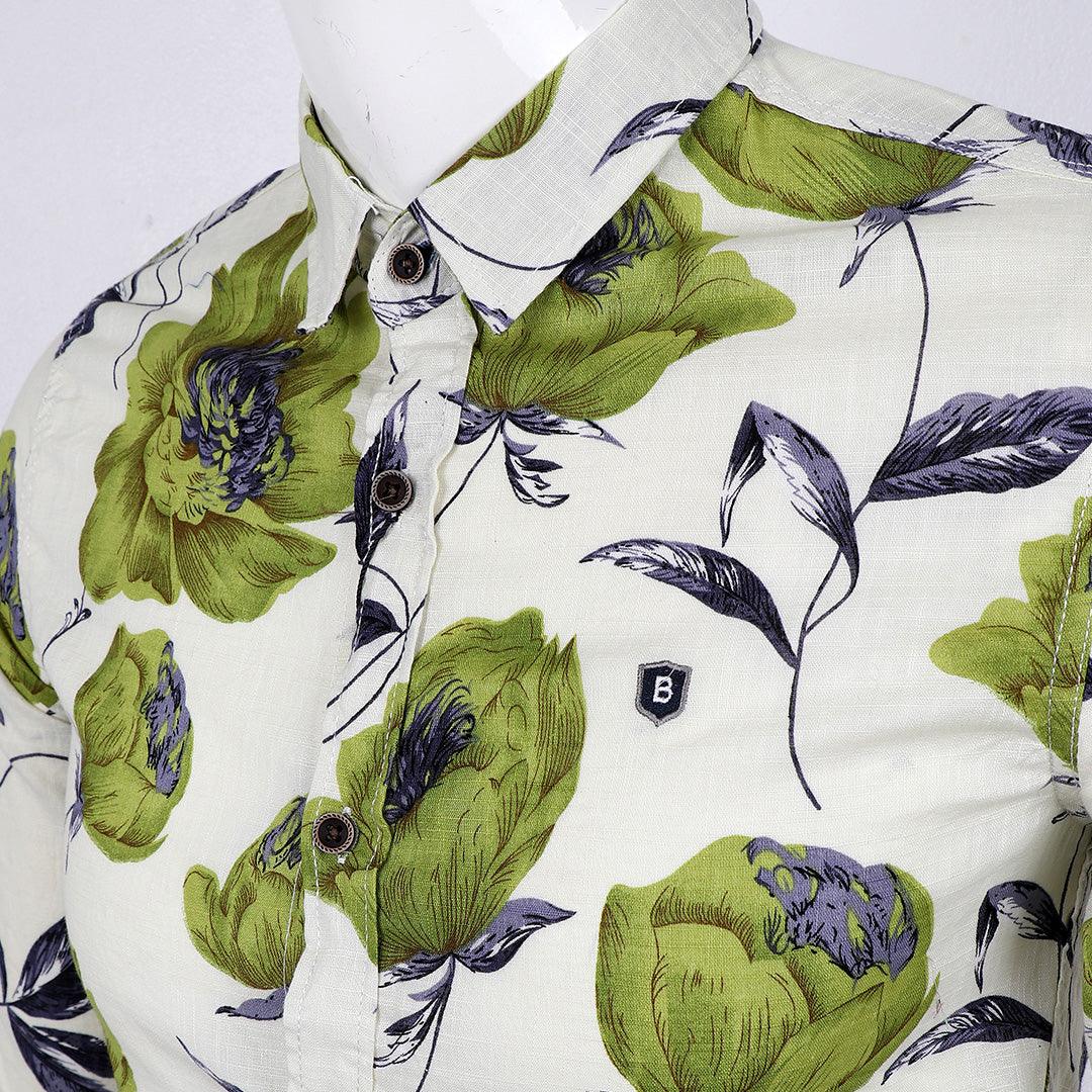 Bajieli Floral Styled Fashionable LongSleeve Shirt - Obeezi.com