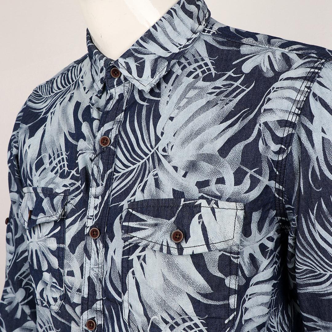 Bajieli Vintage Flowered Designed Long Sleeve Shirt - Obeezi.com