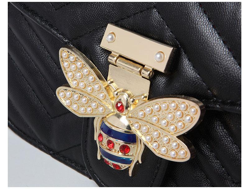 Bartier Love Butterfly Detail Black Handbag - Obeezi.com
