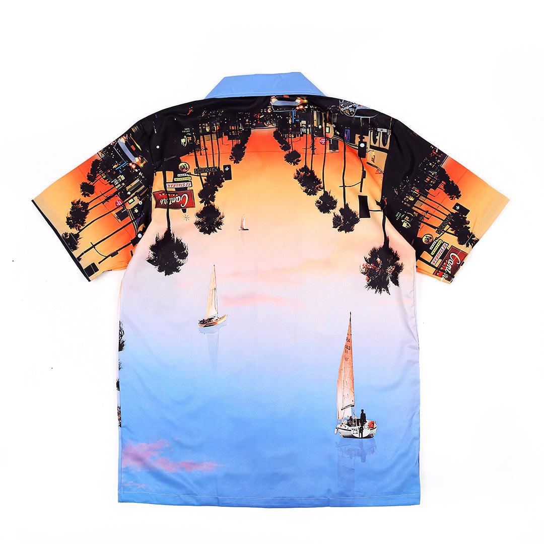 Beach Inspired Men's Multi Coloured Aloha Shirt - Obeezi.com